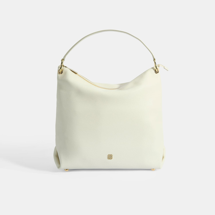 Kadın Beyaz Deri Omuz Çantası