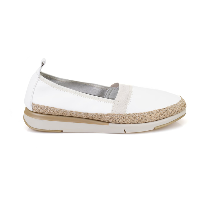 Kadın Beyaz DesaComfort Deri Günlük Ayakkabı