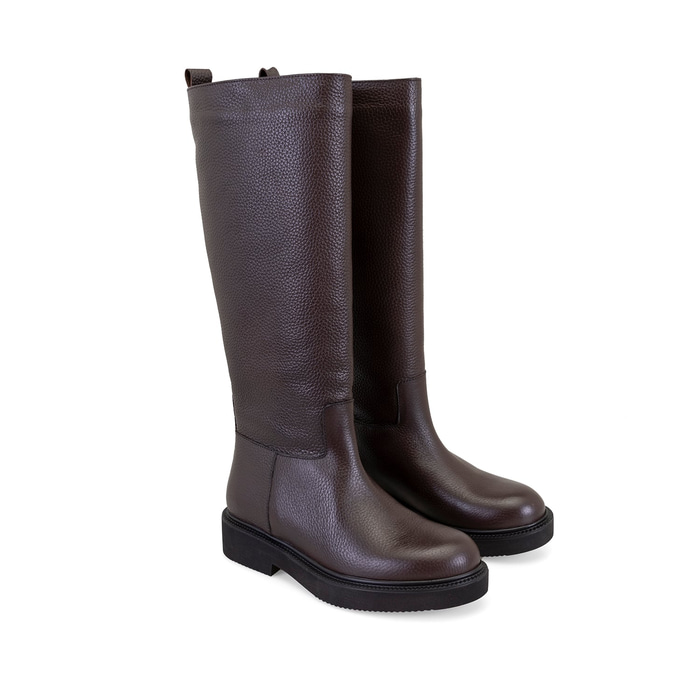 Kadın Kahve Deri Çizme