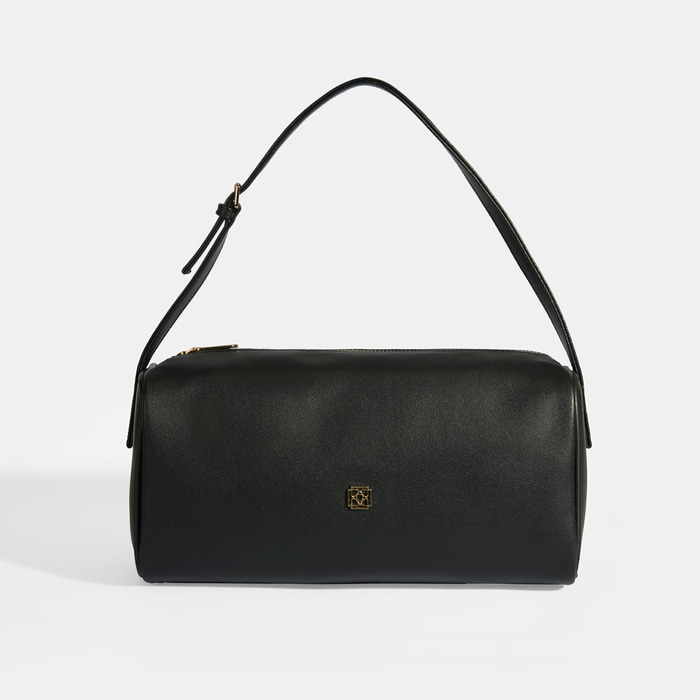 Kadın Siyah Ayarlanabilir Askılı Omuz Çantası