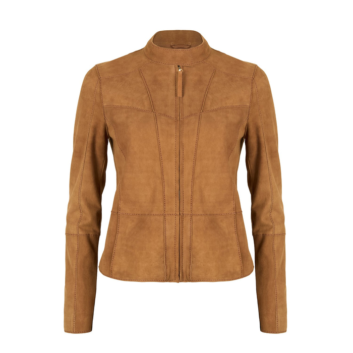 Kadın Taba Süet Ceket