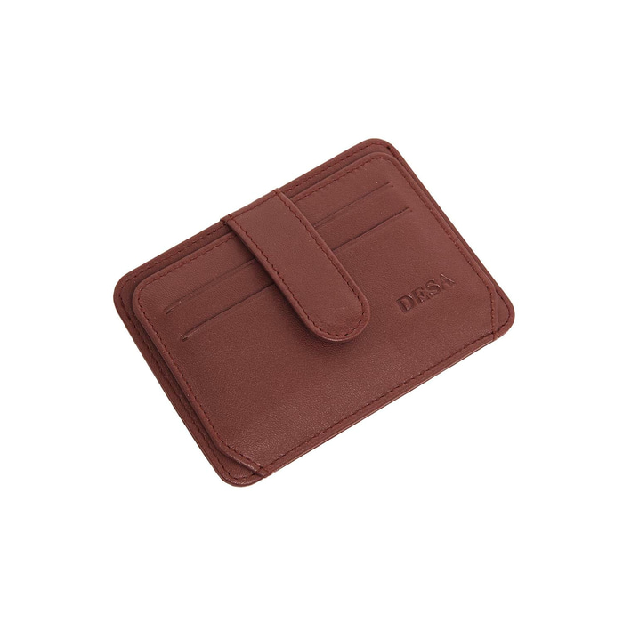 Kırmızı Galeno Erkek Deri Kartlık