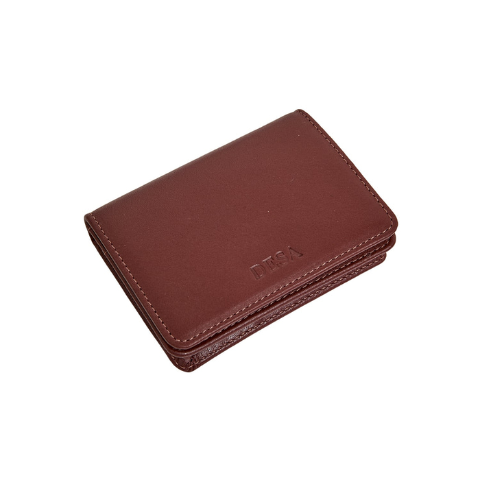 Kırmızı Leandro Deri Kartlık