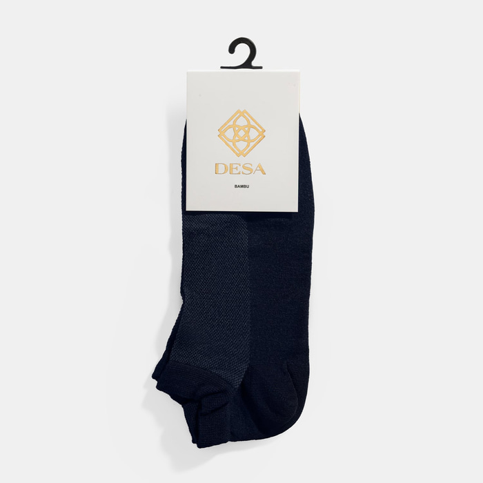 Lacivert Erkek Bambu Patik Çorap