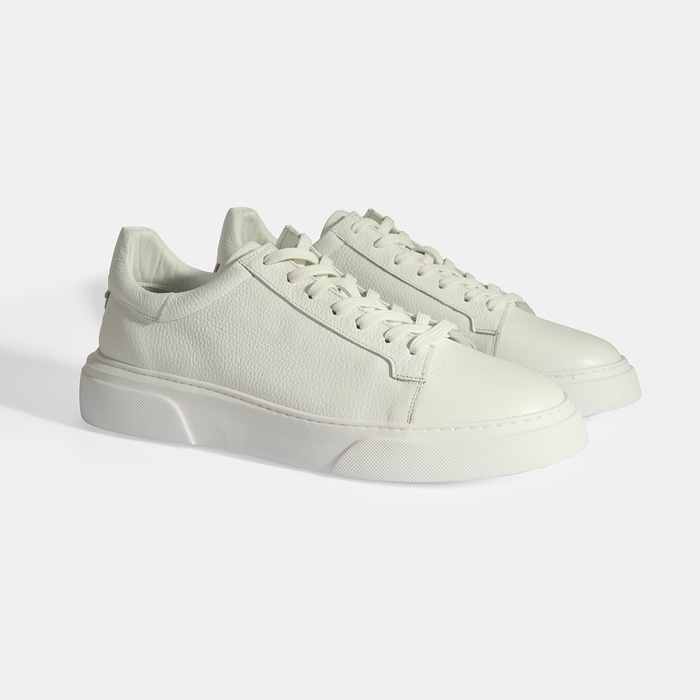 Marlon Beyaz Erkek Deri Günlük Ayakkabı