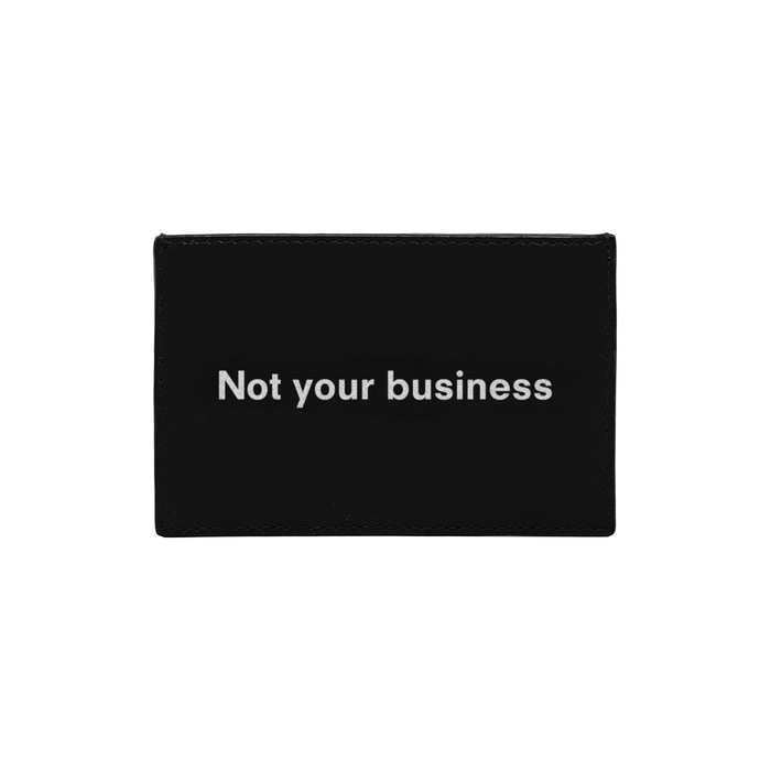 Not Your Business KeinxDesa Deri Kartlık