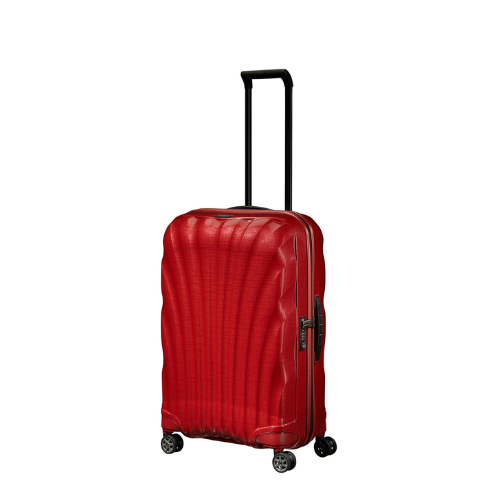 Samsonite C-Lite - Spinner Kırmızı 4 Tekerlekli Orta Boy Valiz 69cm