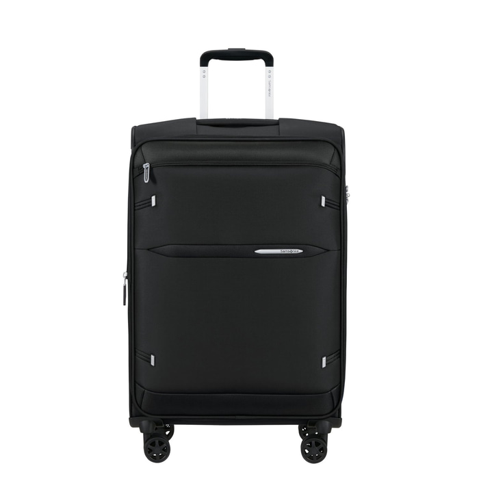 Samsonite GoTwist Spinner Siyah 68/25 Körüklü Orta Boy Valiz