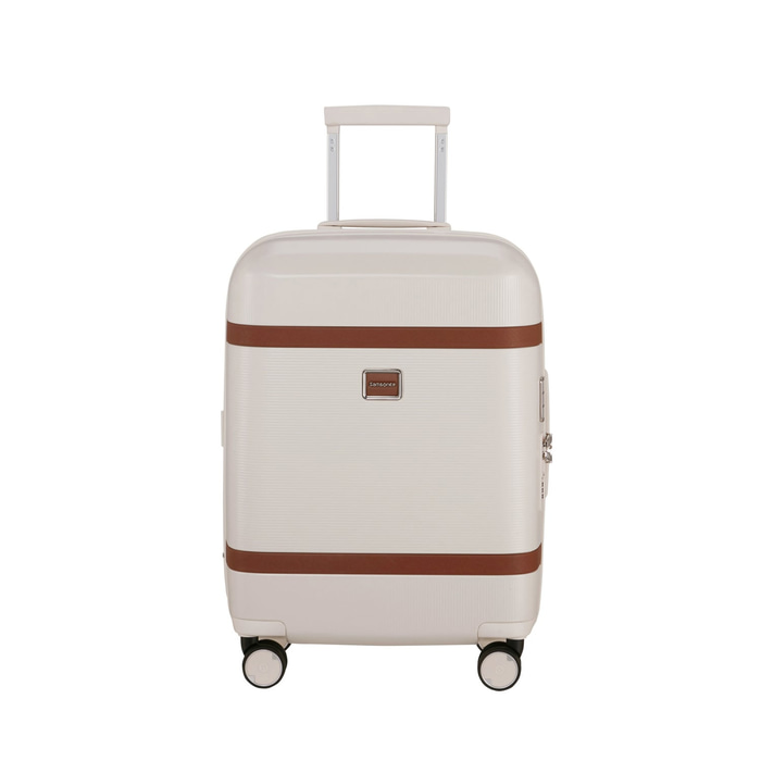 Samsonite Image Kırık Beyaz - 4 Tekerlekli Körüklü 55/20 Kabin Boy Valiz
