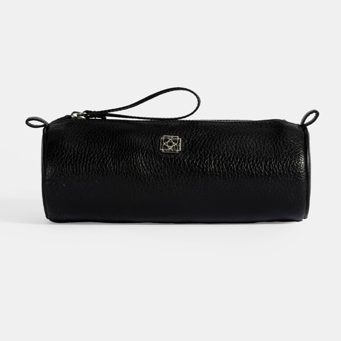 Siyah Deri Kalemlik/Tıraş/Makyaj Çantası