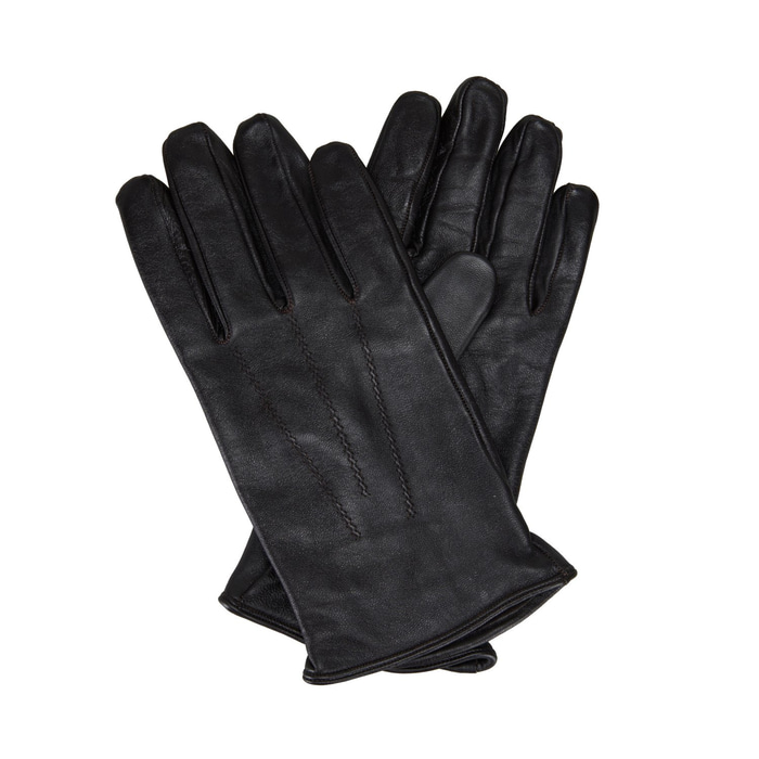 Vespera Kahve Erkek Lastikli Deri Eldiven