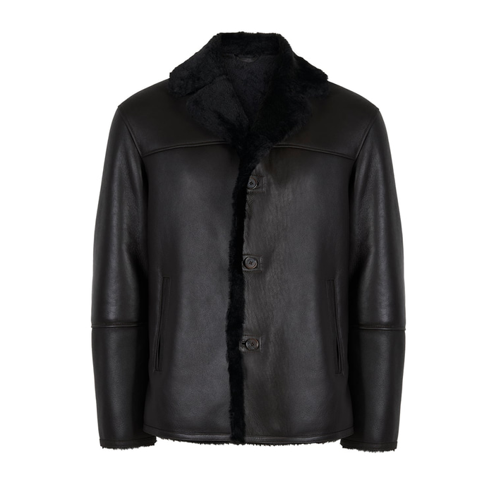 Viony Koyu Kahve Erkek Kürk Ceket