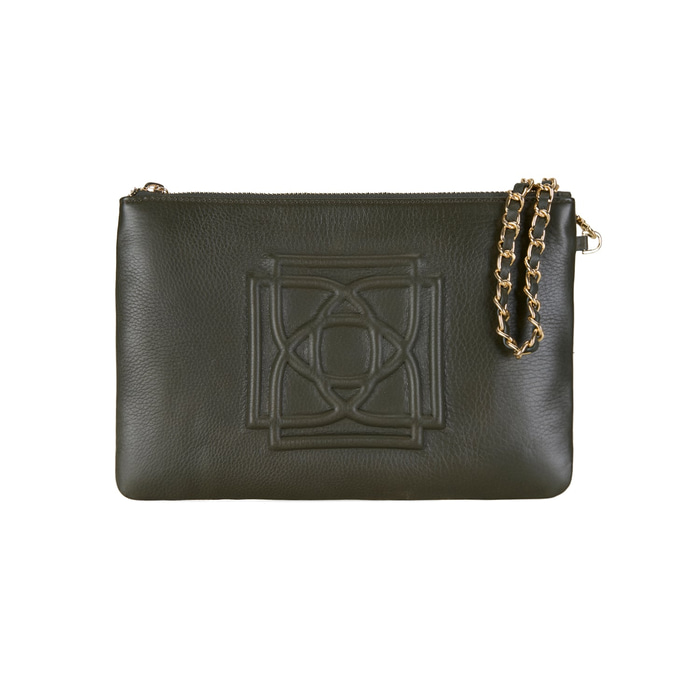 Vionya Siyah Kadın Deri El Çantası