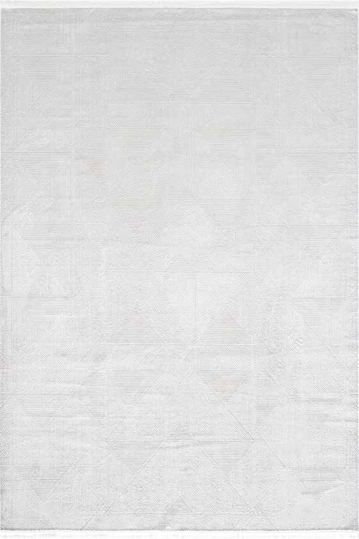 Dekorenti Halı-Sateen 6415 Beyaz Halı