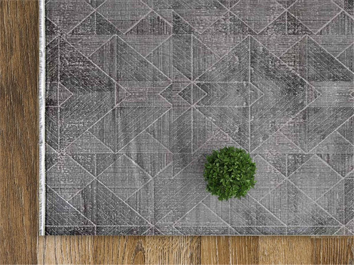 Dekorenti Halı-Sateen 6416 Gri Halı