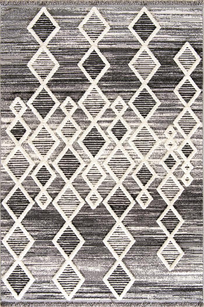 Dekorenti Halı-Step 2206 Gri Halı