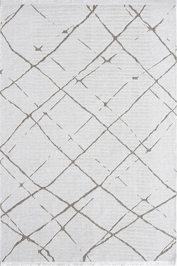 Dekorenti Halı-Terrace 8207 Beyaz Halı