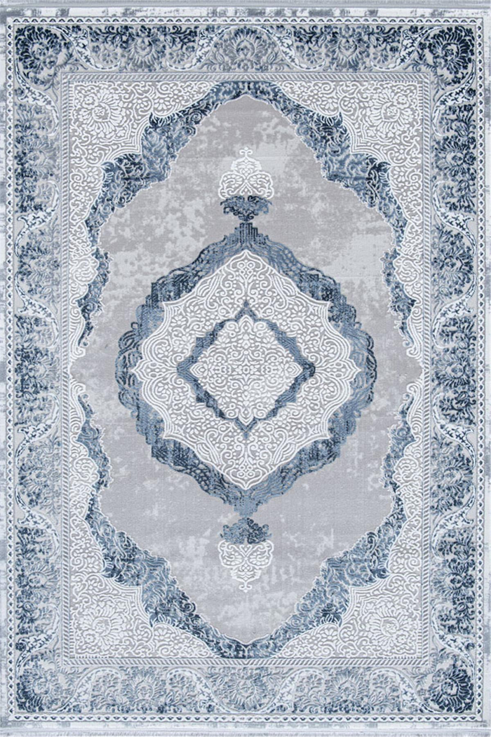 Enti Halı-Miras 6801 Gri Mavi Halı