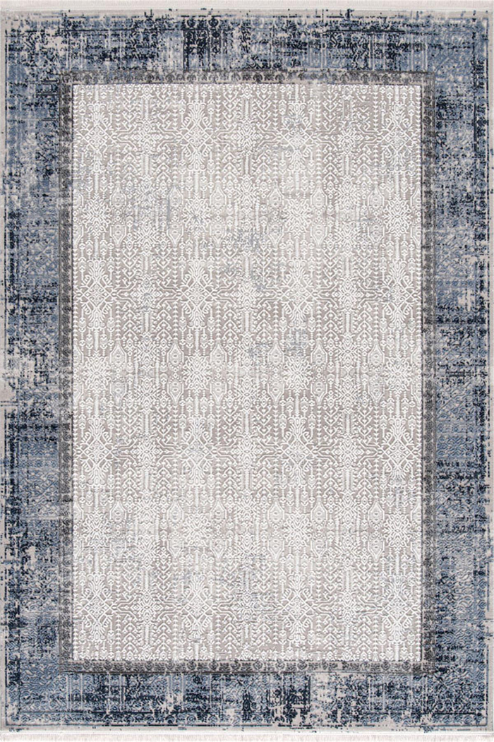 Enti Halı-Miras 6809 Gri Mavi Halı