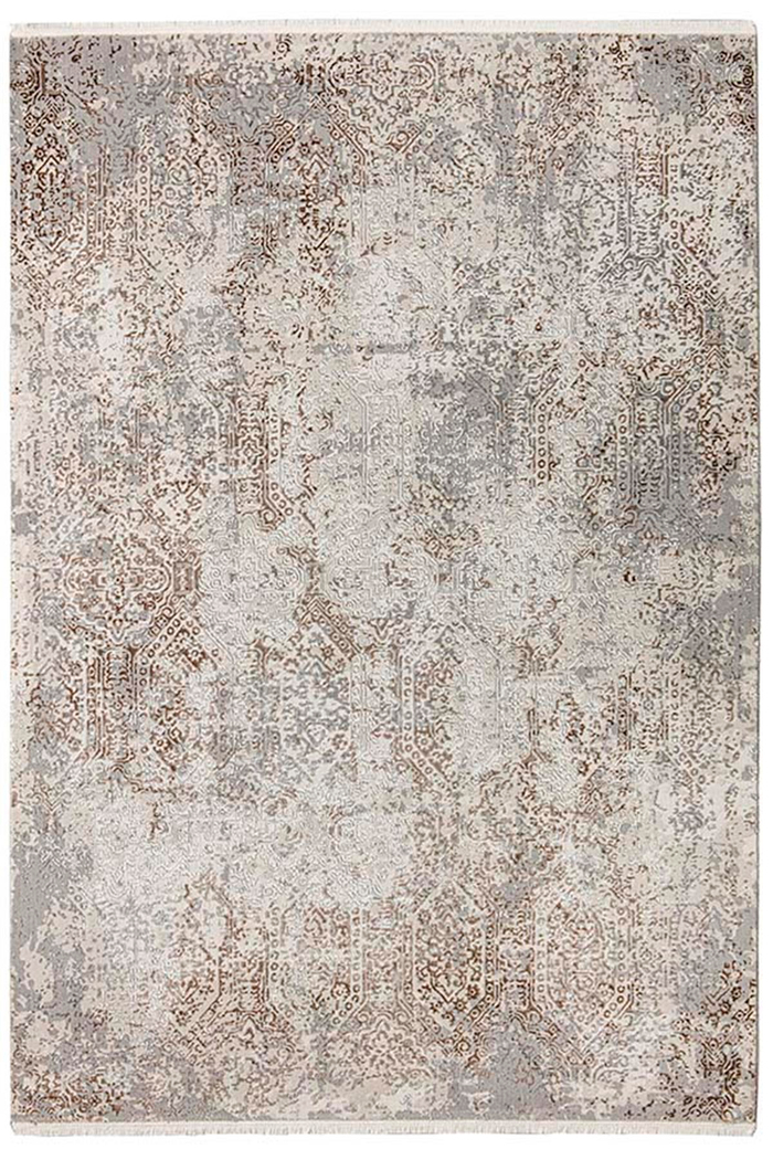 Moqa Halı-Moss 1603 Gri Kahve Halı