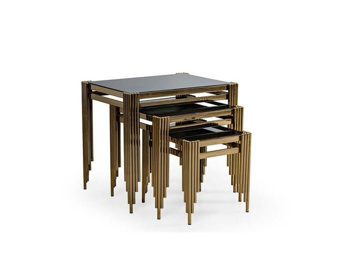 Nisan Sehpa-Berlin Gold Metal Zigon Sehpa