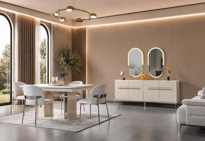 Prada Modern Düğün Paketi Teknik Mobilya