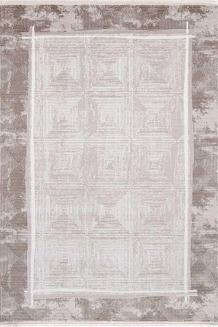 Romans Halı-Enoks 6105 Krem Bej Halı