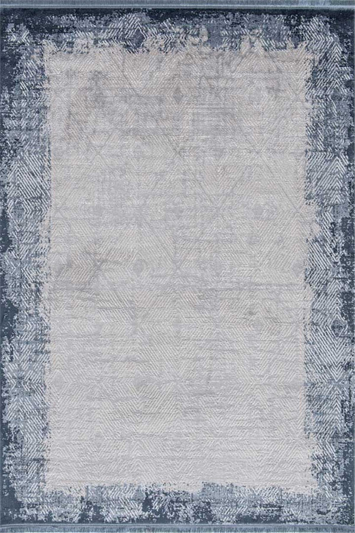 Romans Halı-Enoks 6109 Gri Mavi Halı