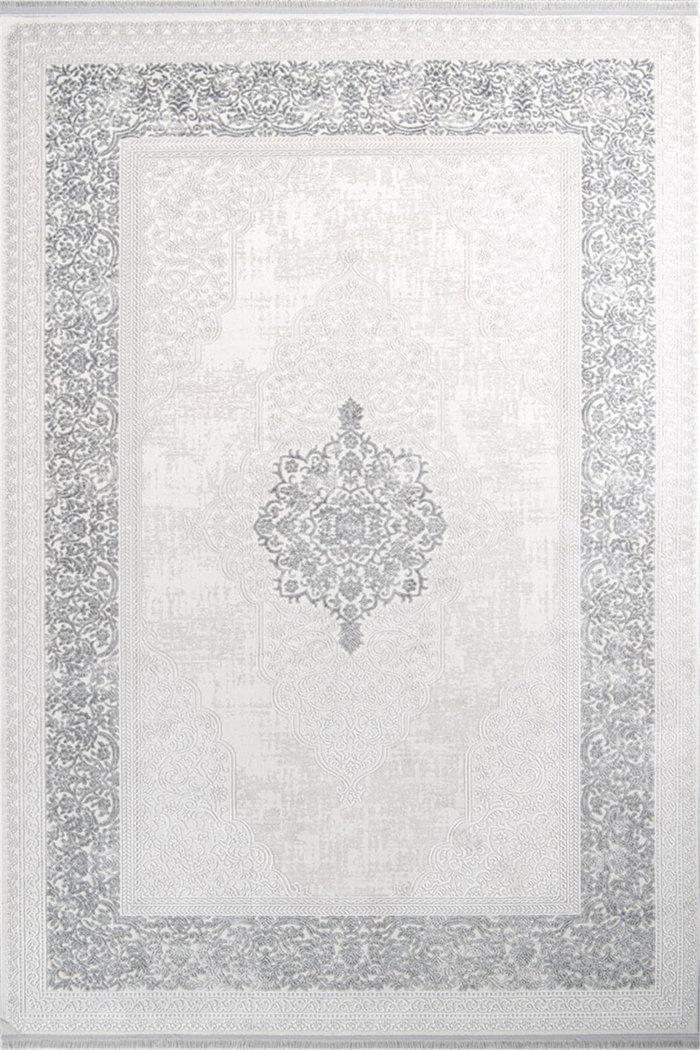 Romans Halı-Norm 6226 Gri-Min Halı