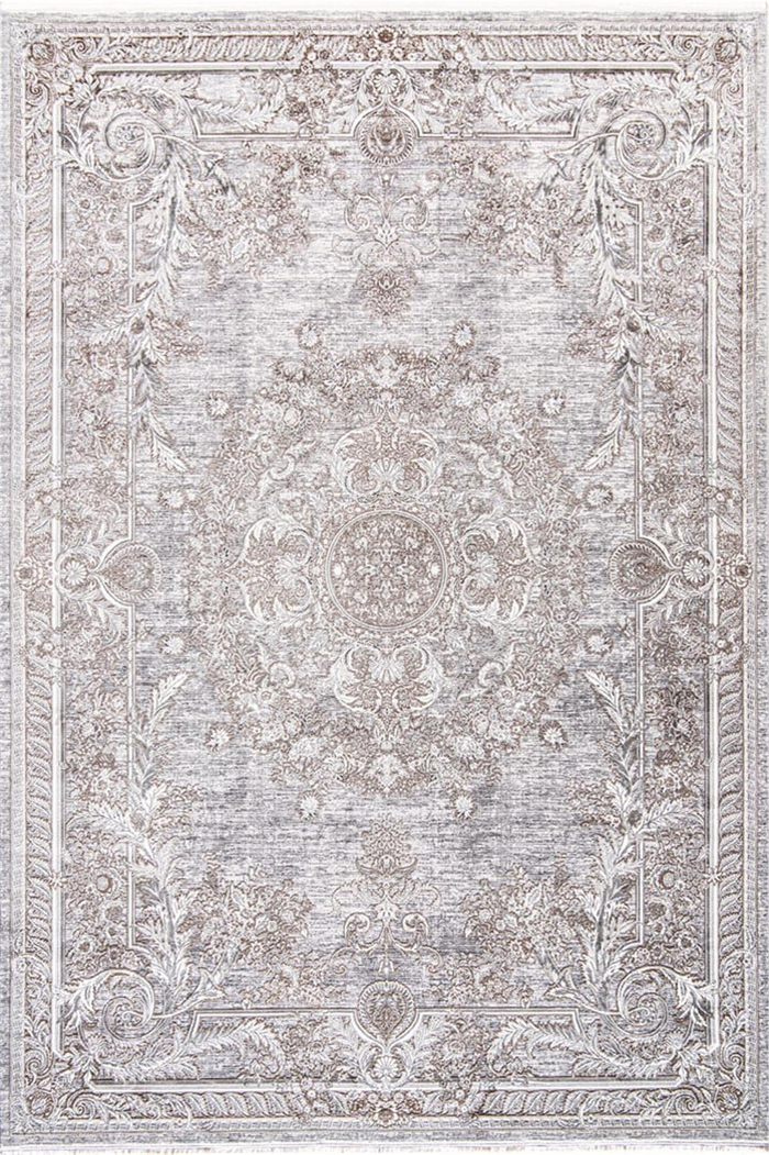 Romans Halı-Oscar 2904 Gri-Min Halı