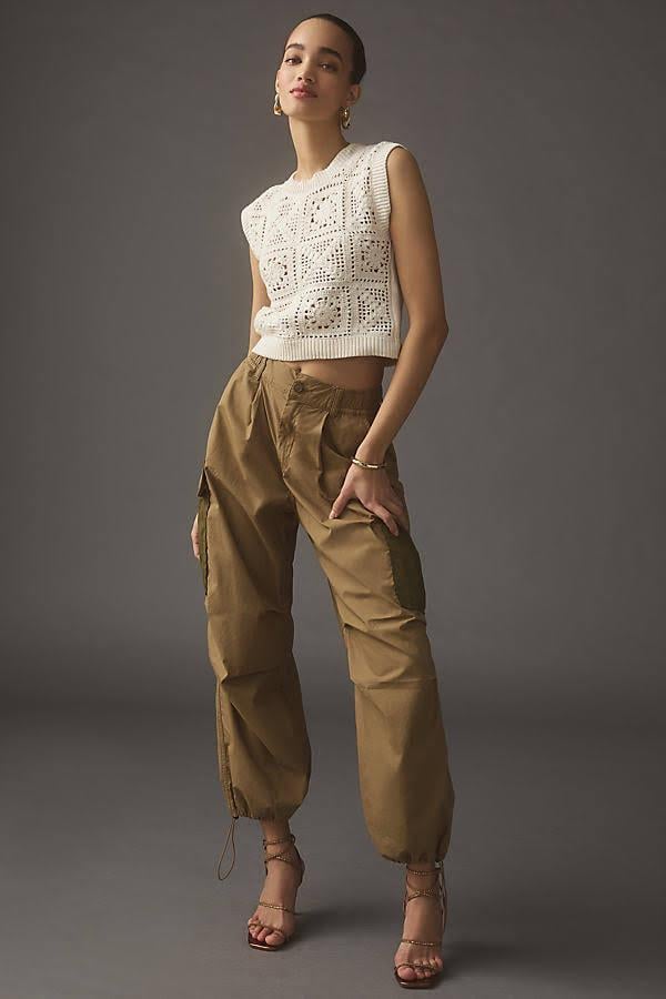 Anthropologie Paraşüt Pantolon
