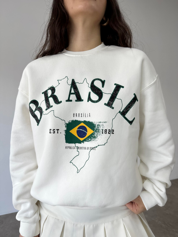 BRSHK ORJ. Brasıl Sweatshirt