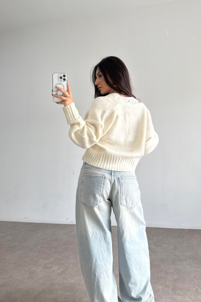 Brshk Orj. Light Blue Baggy Jean