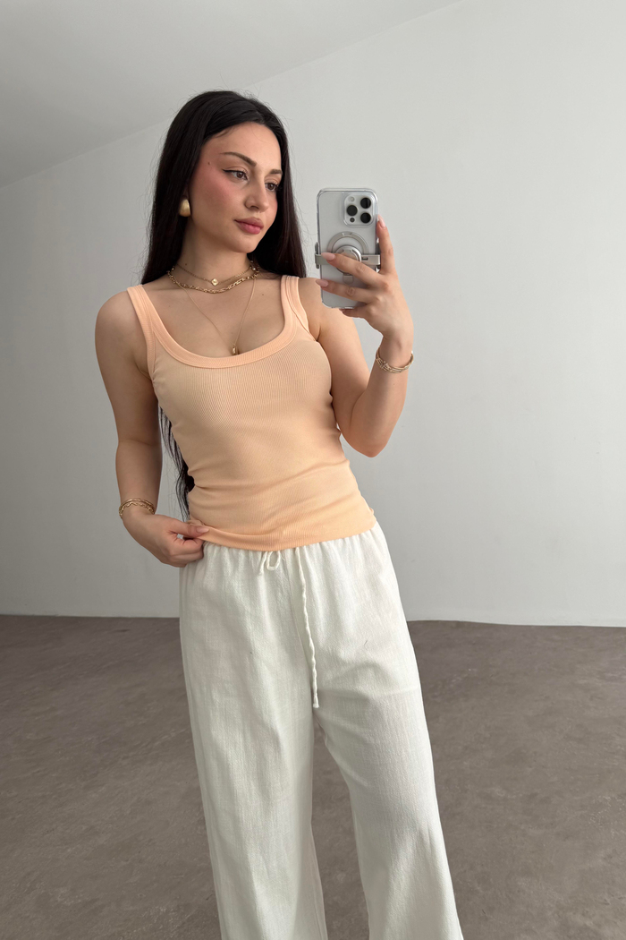 Kalın Biyeli Atlet Somon