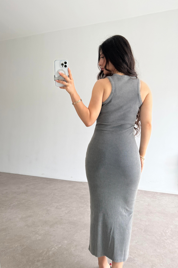 Kaşkorse Basic Asit Yıkama Elbise