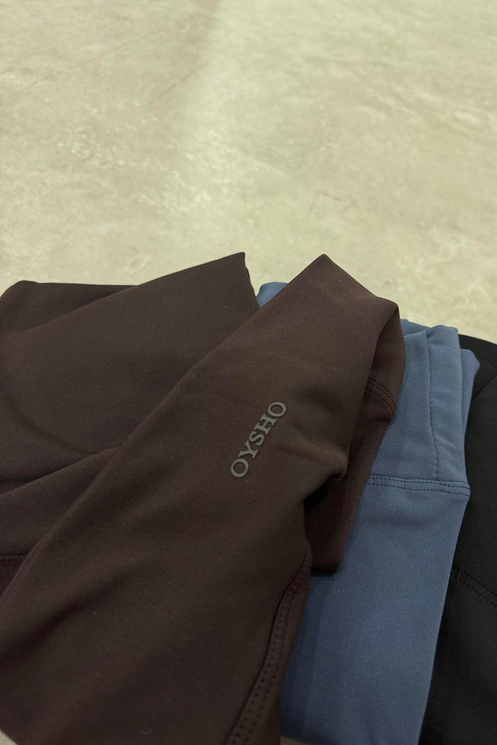 Oys. Modal İçi Pamuk Şardonlu Skinny Kahve Tayt