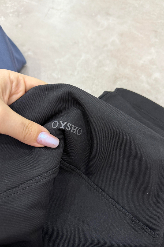 Oys. Modal İçi Pamuk Şardonlu Skinny Siyah Tayt