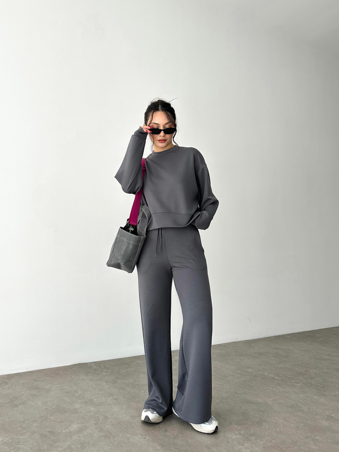 Oys Orj. Modal Dokulu Füme Takım