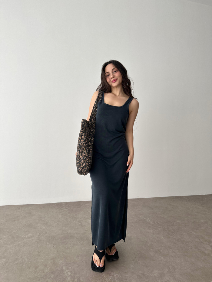 OYSH. Basic Antrasit Elbise