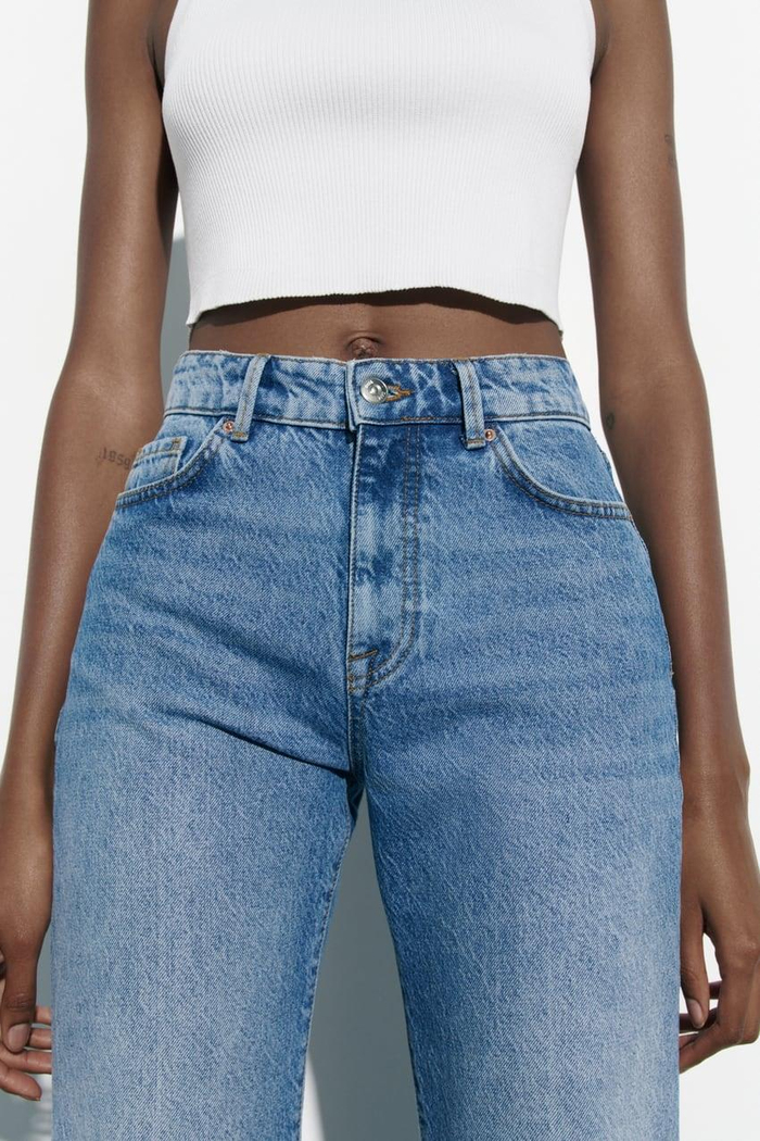 ZRA Orj. Yüksek Belli Fit Kesim Jean