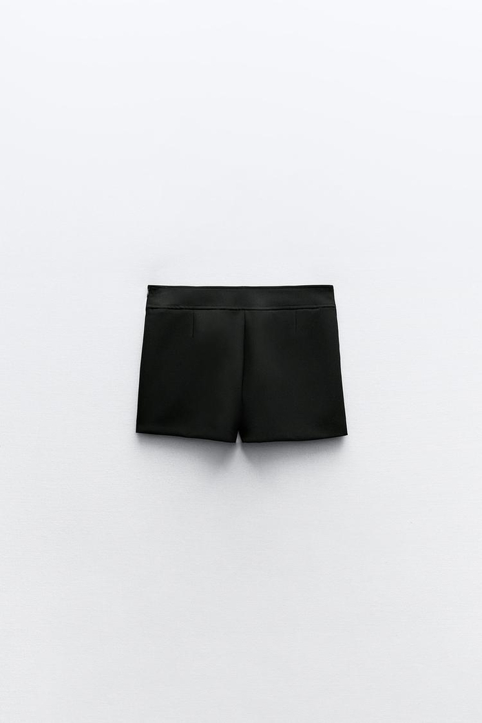 ZRA ORJ. Düz Kesim Şort Etek