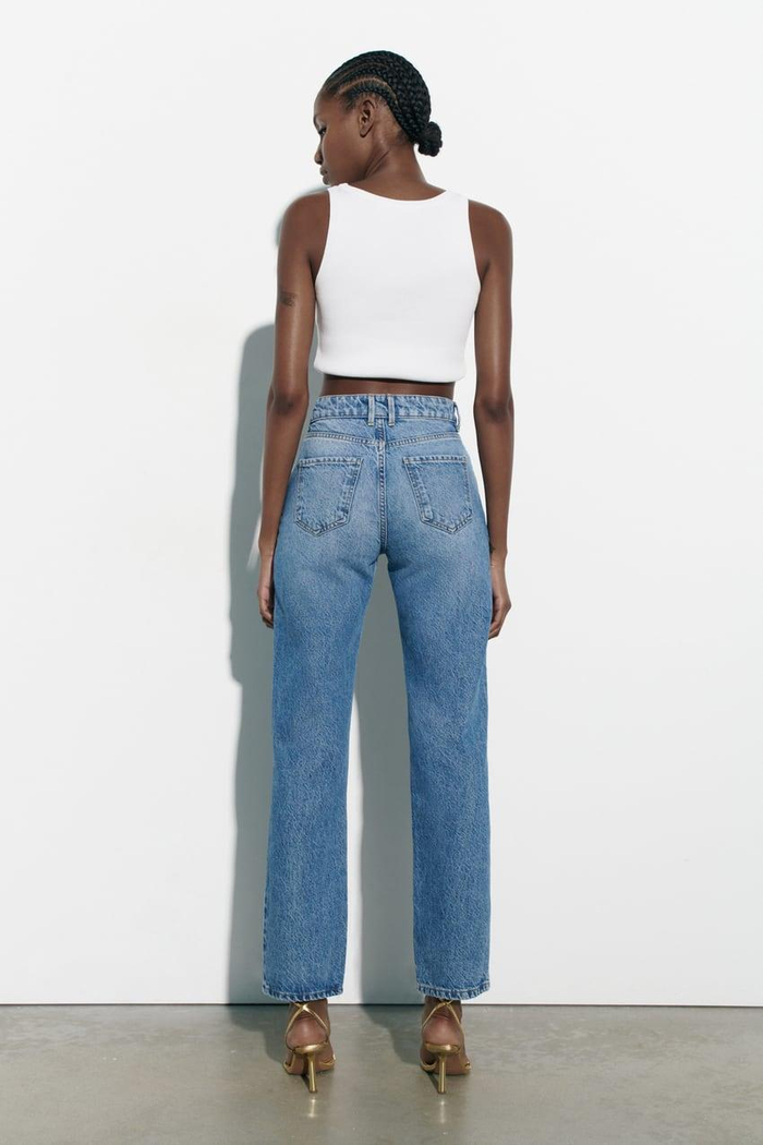 ZRA Orj. Yüksek Belli Fit Kesim Jean