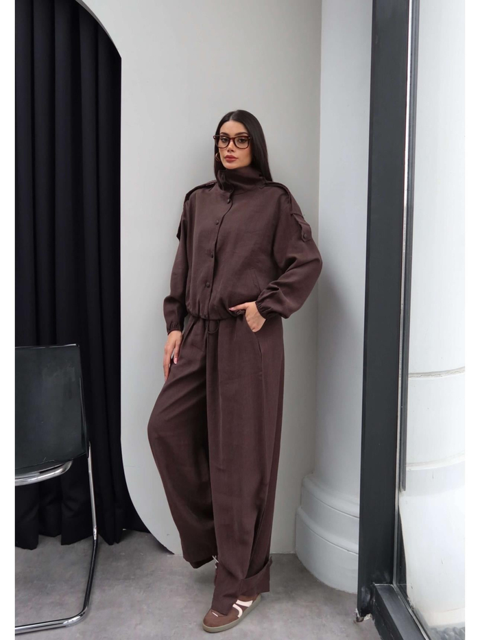 Apoletli Bomber Ceket Takım