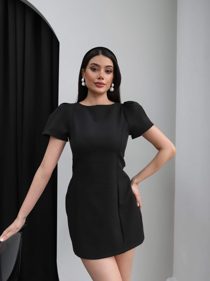 Karpuz Kol Mini Elbise