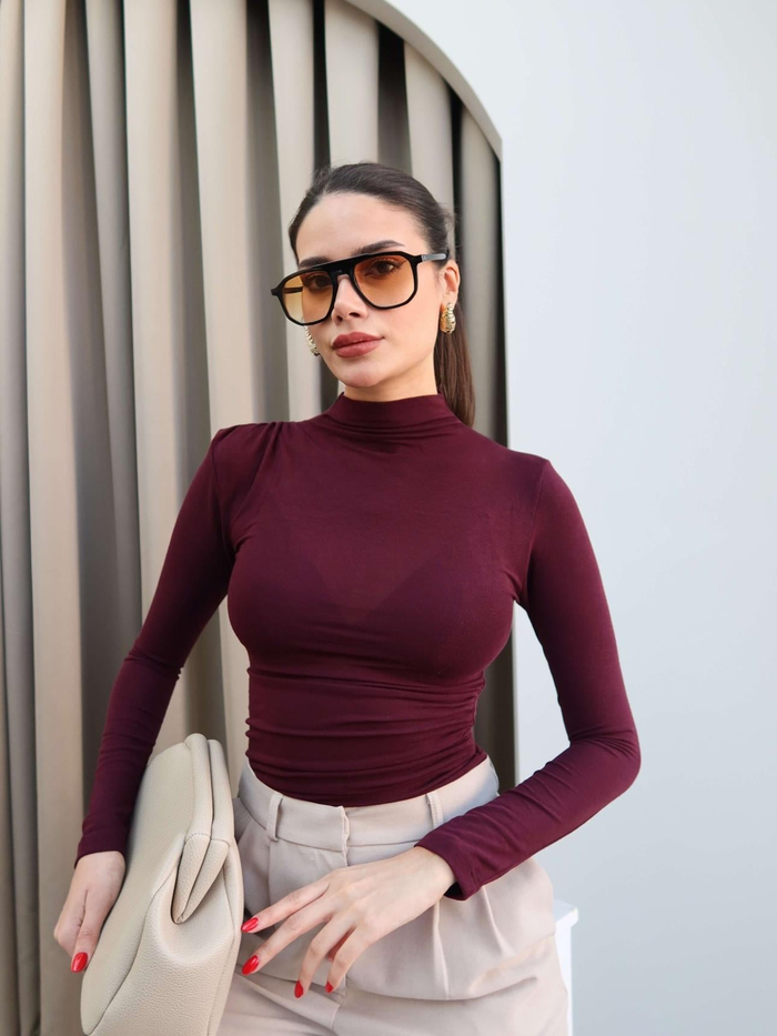 Kendinden Yakalı Body