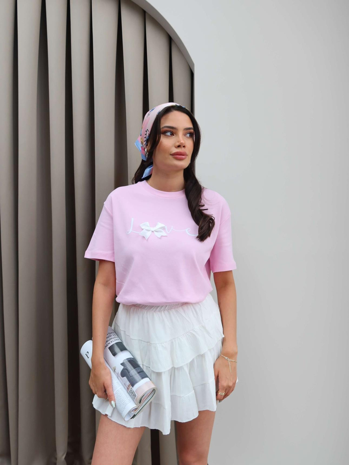 Kurdeleli Love T-Shirt