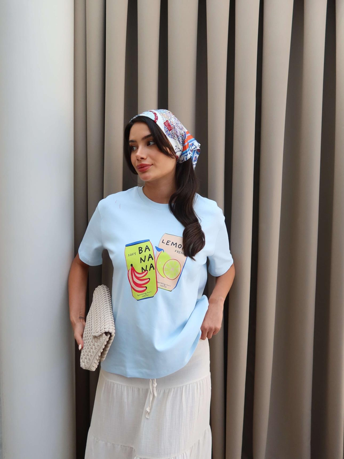 Meyve Baskılı T-Shirt