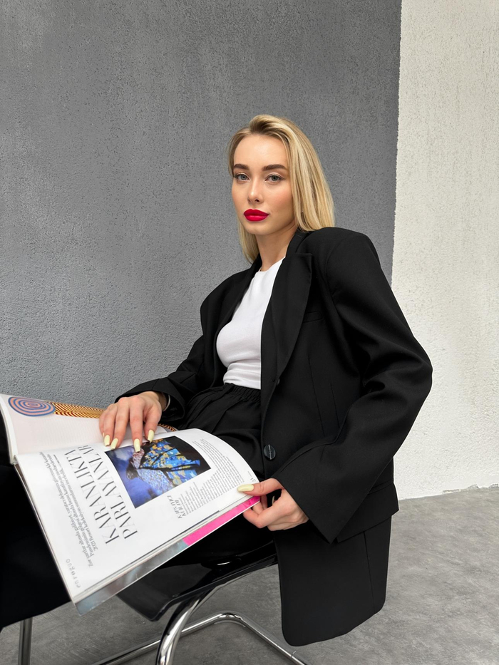 Siyah Oversize Ceket