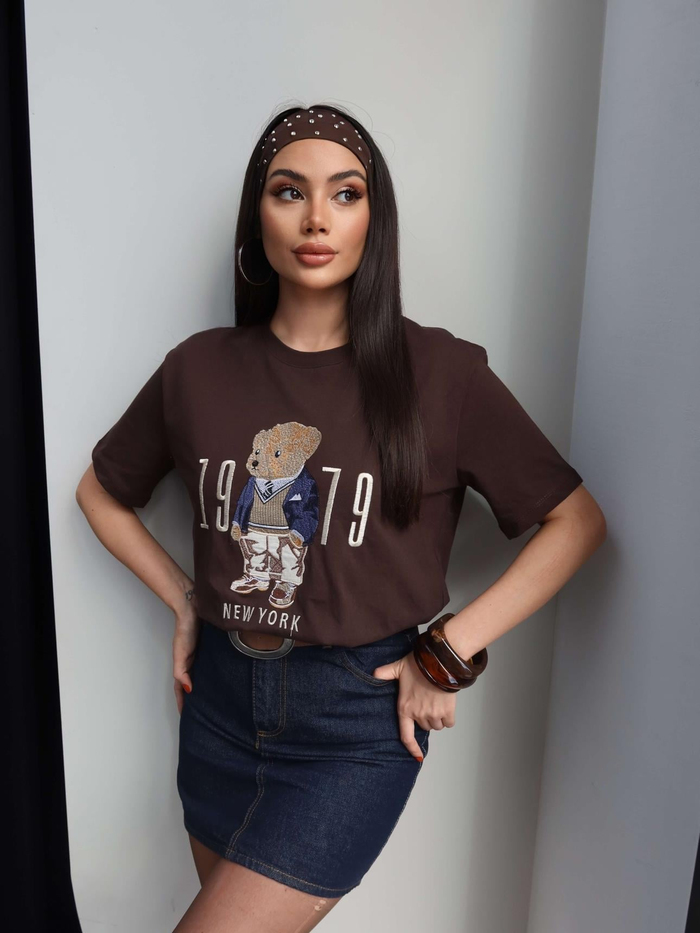 Teddy Bear Nakışlı Tshirt