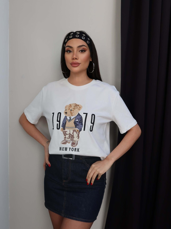 Teddy Bear Nakışlı Tshirt